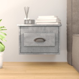 Betongrauer Wand-Nachttisch 41,5x36x28 cm von vidaXL, Nachttische - Ref: Foro24-816384, Preis: 33,58 €, Rabatt: %