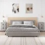 Wall-mounted bedside table set of 2 in concrete gray, 41.5x36x53 cm by vidaXL, Nightstands - Ref: Foro24-816401, Price: 77,86...