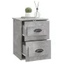 Wall-mounted bedside table set of 2 in concrete gray, 41.5x36x53 cm by vidaXL, Nightstands - Ref: Foro24-816401, Price: 77,86...