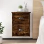 Wall bedside table 2 pcs smoked oak color 41.5x36x53cm by vidaXL, Nightstands - Ref: Foro24-816403, Price: 62,10 €, Discount: %