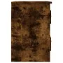 Wall bedside table 2 pcs smoked oak color 41.5x36x53cm by vidaXL, Nightstands - Ref: Foro24-816403, Price: 62,10 €, Discount: %