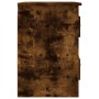 Wand-Nachttisch, 2 Stück, Farbe Eiche geräuchert, 41,5 x 36 x 53 cm von vidaXL, Nachttische - Ref: Foro24-816403, Preis: 73,8...