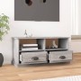 TV-Schrank aus grauem Sonoma-Sperrholz, 93 x 35,5 x 45 cm von vidaXL, TV-Möbel - Ref: Foro24-816470, Preis: 58,56 €, Rabatt: %
