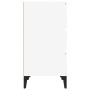 Mesita de noche madera contrachapada blanca 40x35x70 cm de vidaXL, Mesitas de noche - Ref: Foro24-819668, Precio: 64,71 €, De...