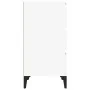 Weißer Nachttisch aus Sperrholz, 40 x 35 x 70 cm von vidaXL, Nachttische - Ref: Foro24-819668, Preis: 63,98 €, Rabatt: %