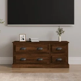 TV-Möbel Sperrholz Eiche braun 100x35,5x45 cm von vidaXL, TV-Möbel - Ref: Foro24-816455, Preis: 100,59 €, Rabatt: %