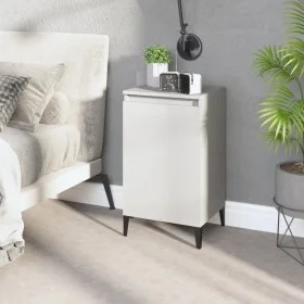 White plywood nightstand 40x35x70 cm by vidaXL, Nightstands - Ref: Foro24-819644, Price: 48,18 €, Discount: %