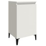 White plywood nightstand 40x35x70 cm by vidaXL, Nightstands - Ref: Foro24-819644, Price: 48,36 €, Discount: %