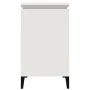 Weißer Nachttisch aus Sperrholz, 40 x 35 x 70 cm von vidaXL, Nachttische - Ref: Foro24-819644, Preis: 48,17 €, Rabatt: %