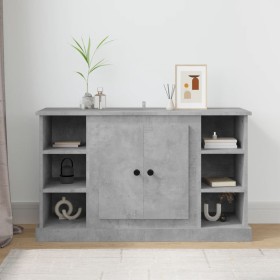 Concrete gray plywood sideboard 100x35.5x60 cm by vidaXL, Sideboards - Ref: Foro24-816444, Price: 103,99 €, Discount: %