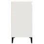 White plywood nightstand 40x35x70 cm by vidaXL, Nightstands - Ref: Foro24-819644, Price: 48,36 €, Discount: %