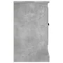 Concrete gray plywood sideboard 100x35.5x60 cm by vidaXL, Sideboards - Ref: Foro24-816444, Price: 102,32 €, Discount: %