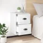 Wand-Nachttische 2 Stück glänzend weiß 41,5x36x53 cm von vidaXL, Nachttische - Ref: Foro24-816397, Preis: 65,62 €, Rabatt: %