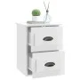 Wand-Nachttische 2 Stück glänzend weiß 41,5x36x53 cm von vidaXL, Nachttische - Ref: Foro24-816397, Preis: 65,62 €, Rabatt: %