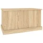 Sonoma oak plywood storage trunk 70x40x38 cm by vidaXL, Storage trunks - Ref: Foro24-816507, Price: 58,94 €, Discount: %