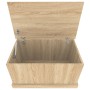 Sonoma oak plywood storage trunk 70x40x38 cm by vidaXL, Storage trunks - Ref: Foro24-816507, Price: 58,87 €, Discount: %