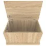 Sonoma oak plywood storage trunk 70x40x38 cm by vidaXL, Storage trunks - Ref: Foro24-816507, Price: 58,94 €, Discount: %