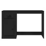 Black plywood desk with drawer 115x50x75 cm by vidaXL, Desks - Ref: Foro24-816473, Price: 96,05 €, Discount: %