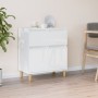 Hochglanzweißes Sperrholz-Sideboard 60x35x70 cm von vidaXL, Sideboards - Ref: Foro24-819678, Preis: 69,07 €, Rabatt: %