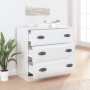 Hochglanzweißes Sperrholz-Sideboard 70 x 35,5 x 67,5 cm von vidaXL, Sideboards - Ref: Foro24-816226, Preis: 88,05 €, Rabatt: %