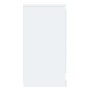 Aparador de madera contrachapada blanco 37,5x35,5x67,5 cm de vidaXL, Aparadores - Ref: Foro24-816200, Precio: 43,29 €, Descue...