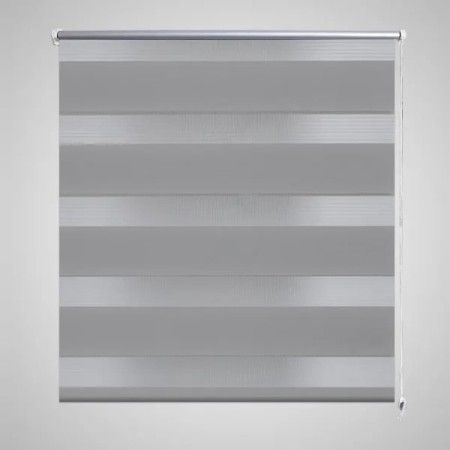 Zebra Blind 90 x 150 cm Gray by vidaXL, Blinds and blinds - Ref: Foro24-240207, Price: 22,71 €, Discount: %