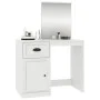 White plywood dressing table with mirror 90x50x132.5 cm by vidaXL, Bedroom Dressers - Ref: Foro24-816760, Price: 84,12 €, Dis...