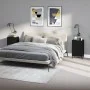 Nachttische 2 Stück schwarzes Sperrholz 40x35x70 cm von vidaXL, Nachttische - Ref: Foro24-819647, Preis: 80,25 €, Rabatt: %