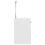 White plywood dressing table with mirror 90x50x132.5 cm by vidaXL, Bedroom Dressers - Ref: Foro24-816760, Price: 84,12 €, Dis...