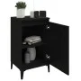 Nightstands 2 pcs black plywood 40x35x70 cm by vidaXL, Nightstands - Ref: Foro24-819647, Price: 79,28 €, Discount: %