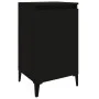 Nightstands 2 pcs black plywood 40x35x70 cm by vidaXL, Nightstands - Ref: Foro24-819647, Price: 79,28 €, Discount: %