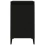 Nightstands 2 pcs black plywood 40x35x70 cm by vidaXL, Nightstands - Ref: Foro24-819647, Price: 79,28 €, Discount: %