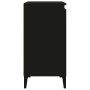 Nachttische 2 Stück schwarzes Sperrholz 40x35x70 cm von vidaXL, Nachttische - Ref: Foro24-819647, Preis: 80,25 €, Rabatt: %