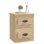 Wall-mounted bedside table in Sonoma oak color, 41.5x36x53 cm by vidaXL, Nightstands - Ref: Foro24-816398, Price: 50,35 €, Di...