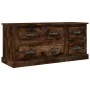 TV-Schrank aus geräuchertem Eichensperrholz, 100 x 35,5 x 45 cm von vidaXL, TV-Möbel - Ref: Foro24-816453, Preis: 91,78 €, Ra...
