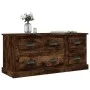 TV-Schrank aus geräuchertem Eichensperrholz, 100 x 35,5 x 45 cm von vidaXL, TV-Möbel - Ref: Foro24-816453, Preis: 91,78 €, Ra...