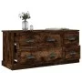 TV-Schrank aus geräuchertem Eichensperrholz, 100 x 35,5 x 45 cm von vidaXL, TV-Möbel - Ref: Foro24-816453, Preis: 91,78 €, Ra...