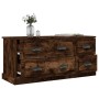 TV-Schrank aus geräuchertem Eichensperrholz, 100 x 35,5 x 45 cm von vidaXL, TV-Möbel - Ref: Foro24-816453, Preis: 93,07 €, Ra...