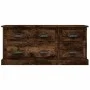 TV-Schrank aus geräuchertem Eichensperrholz, 100 x 35,5 x 45 cm von vidaXL, TV-Möbel - Ref: Foro24-816453, Preis: 91,78 €, Ra...