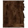 TV-Schrank aus geräuchertem Eichensperrholz, 100 x 35,5 x 45 cm von vidaXL, TV-Möbel - Ref: Foro24-816453, Preis: 91,78 €, Ra...