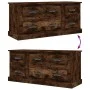 TV-Schrank aus geräuchertem Eichensperrholz, 100 x 35,5 x 45 cm von vidaXL, TV-Möbel - Ref: Foro24-816453, Preis: 91,78 €, Ra...