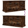 TV-Schrank aus geräuchertem Eichensperrholz, 100 x 35,5 x 45 cm von vidaXL, TV-Möbel - Ref: Foro24-816453, Preis: 93,07 €, Ra...