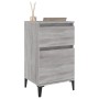 Sonoma grauer Nachttisch 40x35x70 cm von vidaXL, Nachttische - Ref: Foro24-819720, Preis: 51,92 €, Rabatt: %