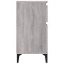 Sonoma grauer Nachttisch 40x35x70 cm von vidaXL, Nachttische - Ref: Foro24-819720, Preis: 51,92 €, Rabatt: %