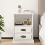 vidaxL Nachttisch glänzend weiß 43x36x60 cm von vidaXL, Nachttische - Ref: Foro24-816332, Preis: 58,56 €, Rabatt: %