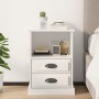 vidaxL Nachttisch glänzend weiß 43x36x60 cm von vidaXL, Nachttische - Ref: Foro24-816332, Preis: 61,14 €, Rabatt: %