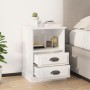 vidaxL Nachttisch glänzend weiß 43x36x60 cm von vidaXL, Nachttische - Ref: Foro24-816332, Preis: 61,14 €, Rabatt: %