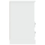 vidaxL Mesita de noche blanco brillante 43x36x60 cm de vidaXL, Mesitas de noche - Ref: Foro24-816332, Precio: 61,08 €, Descue...
