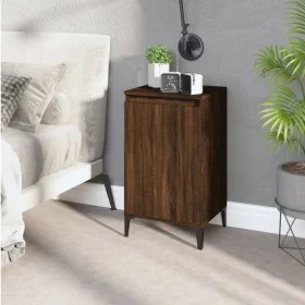 Nachttisch aus braunem Eichensperrholz, 40 x 35 x 70 cm von vidaXL, Nachttische - Ref: Foro24-819658, Preis: 45,46 €, Rabatt: %
