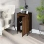 Brown oak plywood bedside table 40x35x70 cm by vidaXL, Nightstands - Ref: Foro24-819658, Price: 45,45 €, Discount: %
